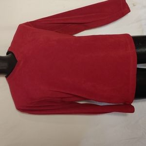 Men's Gap v neck velour shirt. Vintage.